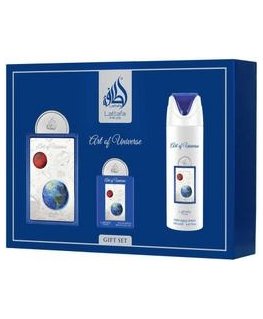Набор Lattafa Art Of Universe EDP 100 мл + EDP 20 мл + дезодорант 200 мл