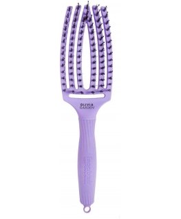 Plaukų šepetys džiovinimui Olivia Garden Fingerbrush Lavender Medium