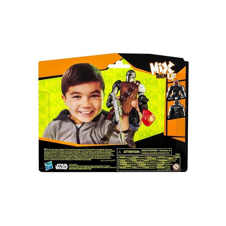 Hasbro Star Wars Mixmashers Deluxe Mandalorian Figure
