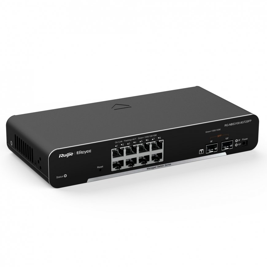 Ruijie Networks RG-NBS3100-8GT2SFP network switch Managed L2 Gigabit Ethernet (10/100/1000) Black – 2