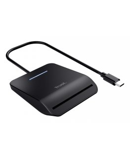 Trust Primo считыватель сим-карт Для помещений USB USB Type-C Черный