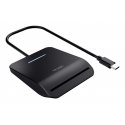 Trust Primo viedkaršu nolasītājs Iekštelpas USB USB Veids-C Melns Trust Primo viedkaršu nolasītājs Iekštelpas USB USB Veids-C Melns