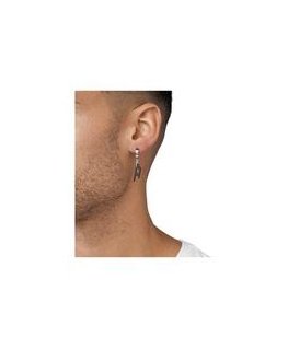 Diesel Stylish Single Earring with Logo DX1419931