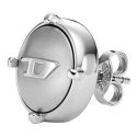 Diesel Stylish Single Earring with Logo DX1419931 Diesel Stylish Single Earring with Logo DX1419931