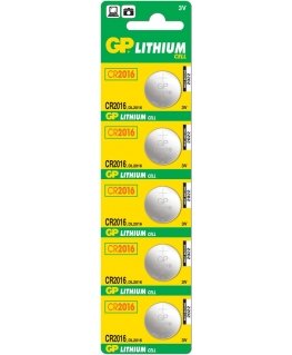 GP Batteries Lithium Cell CR2016 Батарейка одноразового использования Литиевая