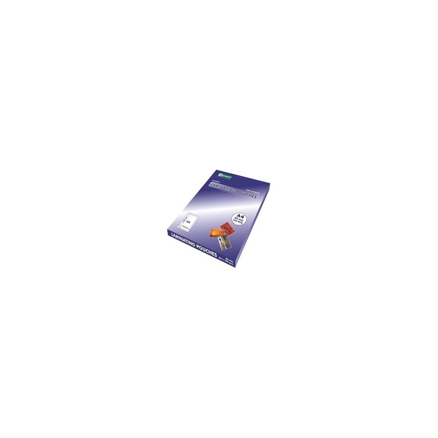 Eurosupplies Laminating Foils 100 pcs, A4, 80 mic, Glossy – 2