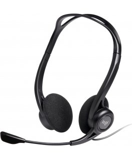 Logitech 981-000100 kuulokkeet ja kuulokemikrofoni Langallinen Pääpanta Puhelut/Musiikki USB A-tyypp