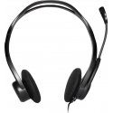 Logitech 981-000100 austiņas un brīvroku komplekts Vadu Zvani / mūzika USB Type-A Melns Logitech 981-000100 austiņas un brīvroku komplekts Vadu Zvani / mūzika USB Type-A Melns