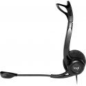 Logitech 981-000100 наушники/гарнитура Проводная Оголовье Calls/Music USB тип-A Черный Logitech 981-000100 наушники/гарнитура Проводная Оголовье Calls/Music USB тип-A Черный
