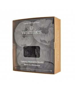 Warmies - Prabangūs šildomi batai - Plieniniai pilki