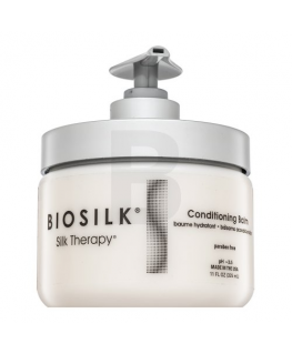 BioSilk Silk Therapy Conditioning Balm uhlazující maska pro hebk