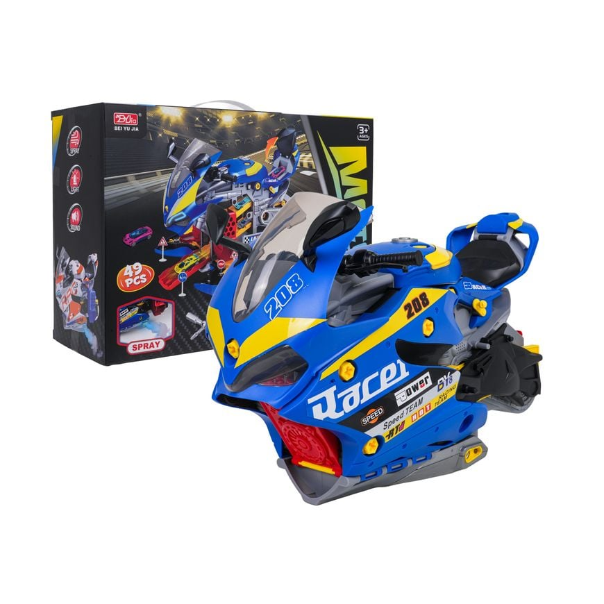 RoGer Mega Parking Motorcycle Rotaļu komplekts – 2