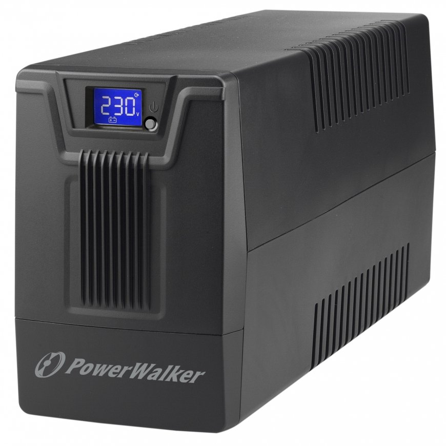 PowerWalker VI 600 SCL FR UPS-virtalähde Linjainteraktiivinen 0,6 kVA 360 W 2 AC-pistorasia(a)