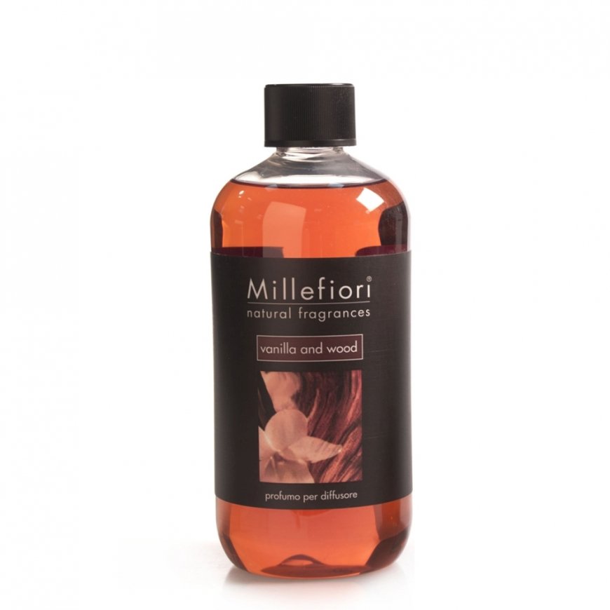 Millefiori Vanilla & Wood Pudele