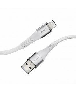 Intenso CABLE USB-A TO LIGHTNING 1.5M/7902102 USB cable USB A USB C/Micro USB-A/Lightning White