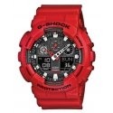 Casio GA-100B-4AER Käekell Sisestatav konnektor Elektrooniline Punane Casio GA-100B-4AER Käekell Sisestatav konnektor Elektrooniline Punane