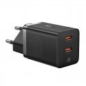 Baseus GaN5 Pro 40W Универсальная Черный Кабель переменного тока Быстрая зарядка Для помещений Baseus GaN5 Pro 40W Универсальная Черный Кабель переменного тока Быстрая зарядка Для помещений