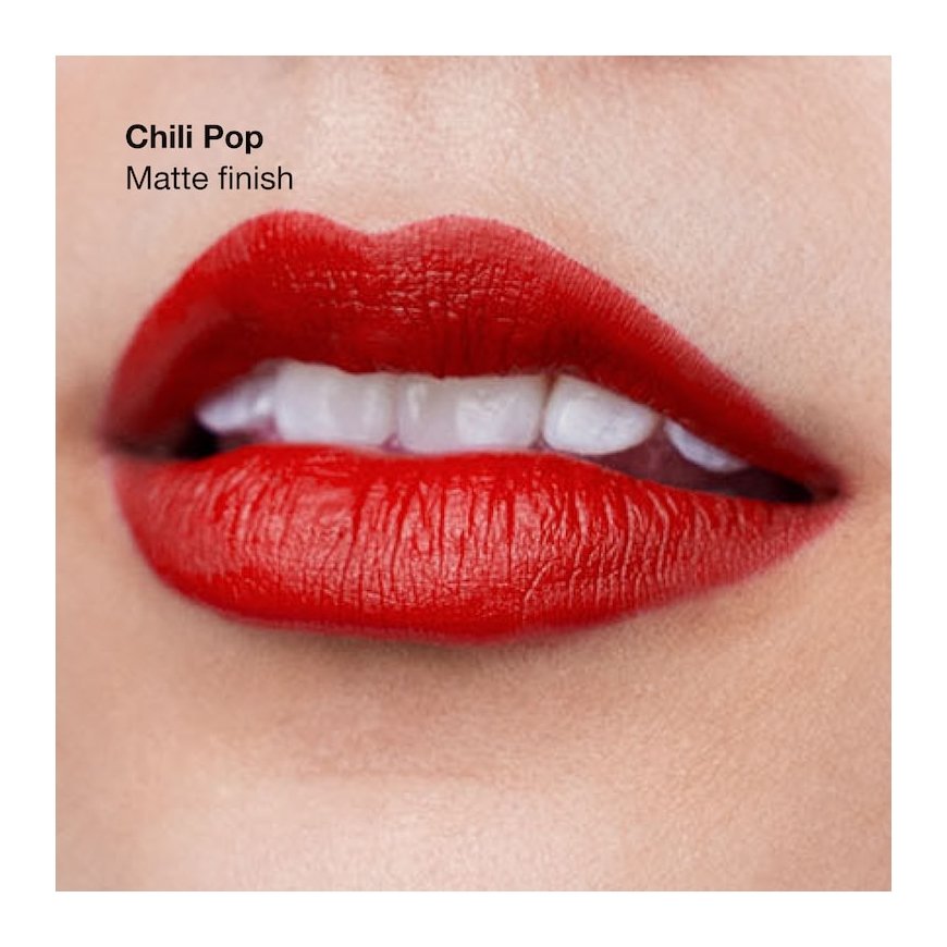 Clinique Pop Longwear Lipstick 3,9 g Chili Pop Matēts – 3