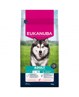 Sausa barība suņiem - Eukanuba Adult Large Salmon, 12 kg