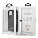 Guess GUHCN61PCUMLCRBK Croco Cover Aizsargapvalks priekš Apple iPhone 11 Melns Guess GUHCN61PCUMLCRBK Croco Cover Aizsargapvalks priekš Apple iPhone 11 Melns