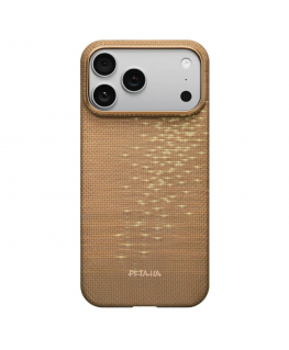 Case PITAKA Ultra-Slim MagSafe fot iPhone 17 Pro Max golden glin