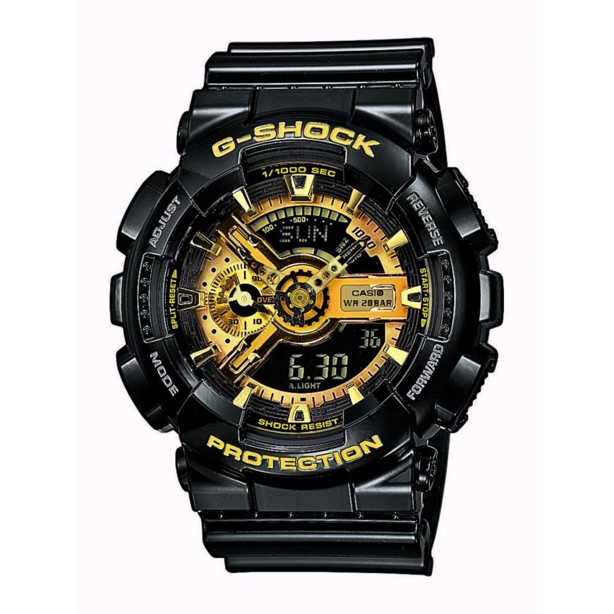 Casio GA-110GB-1AER rokas pulkstenis Aproces pulkstenis