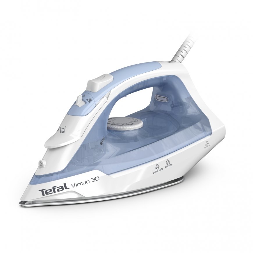 Tefal Virtuo 30 FV2C41E0 gludeklis Sausais