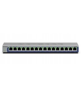 NETGEAR GS116 Неуправляемый L2 Gigabit Ethernet (10/100/1000) Черный