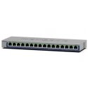 NETGEAR GS116 Ne-valdomas L2 Gigabit Ethernet (10/100/1000) Juoda NETGEAR GS116 Ne-valdomas L2 Gigabit Ethernet (10/100/1000) Juoda