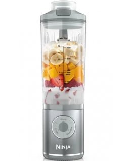 Ninja BC251EUSL 0,57 L Portable blender Серебристый, Прозрачный