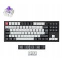 Keychron Q3 HE tastatūra Universāls USB + RF Wireless + Bluetooth Ziemeļvalstu Melns, Ogleklis