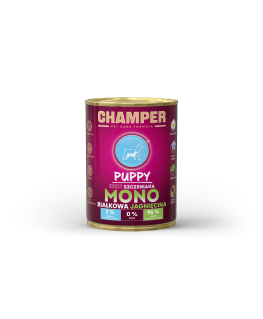 CHAMPER Pentu Lammas - märkä koiranruoka - 400g