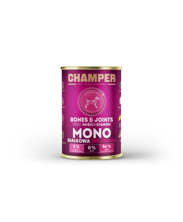 CHAMPER Кости и Суставы Говядина - консервированный корм для собак - 400 г