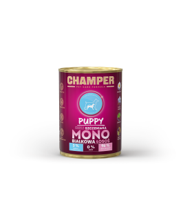 CHAMPER Puppy Salmon - wet dog food - 400g