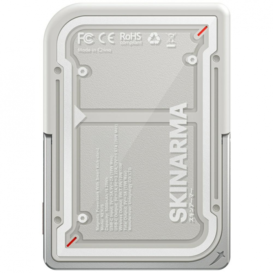 Powerbank Skinarma Nexus Mecha Magnetic Kick-Stand 5000mAh 20W