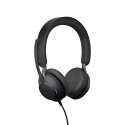 Jabra Evolve2 40 SE Kõrvaklapp Juhtmega ühendatud Peavõru Kõned/muusika USB tüüp-C Must Jabra Evolve2 40 SE Kõrvaklapp Juhtmega ühendatud Peavõru Kõned/muusika USB tüüp-C Must