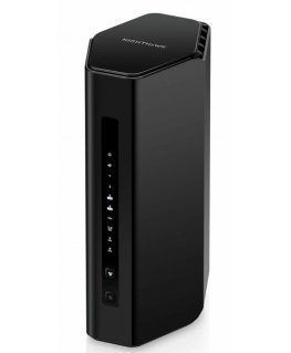 NETGEAR Nighthawk RS300 bezvadu rūteris Tīkls Gigabit Ethernet Trīs diapazoni (2,4 GHz / 5 GHz / 6 GHz) Melns