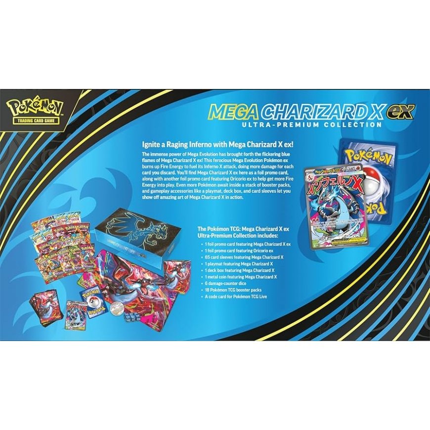 Pokemon - TCG Mega Charizard X ex Ultra Premium Collection – 2
