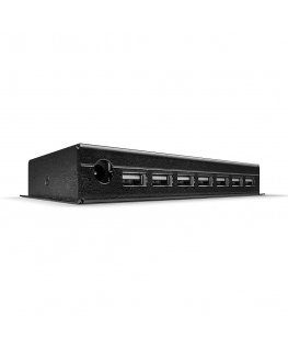 Lindy 42794 sąsajos šakotuvas USB 2.0 Type-B 480 Mbit/ai Juoda