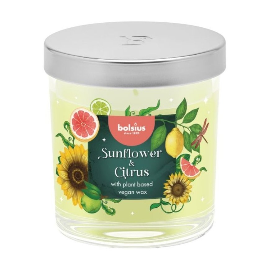 Bolsius Floral Fusion Aromātiskā Svece 80x72mm