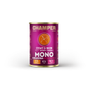 CHAMPER Корм для собак из говядины для шерсти и кожи - влажный корм - 400 г