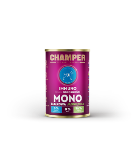 CHAMPER Immuno Lamb - märgtoit koertele - 400g