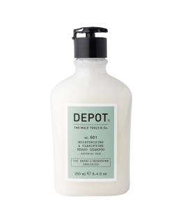 Depot NO. 501 Moisturizing & Revitalizing Beard Shampoo Sartorial Sage 250ml