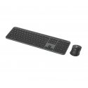 Logitech 920-012490 klaviatuur Hiir kaasa arvatud Kontor RF juhtmeta ühendus + Bluetooth QWERTY US r Logitech 920-012490 klaviatuur Hiir kaasa arvatud Kontor RF juhtmeta ühendus + Bluetooth QWERTY US r