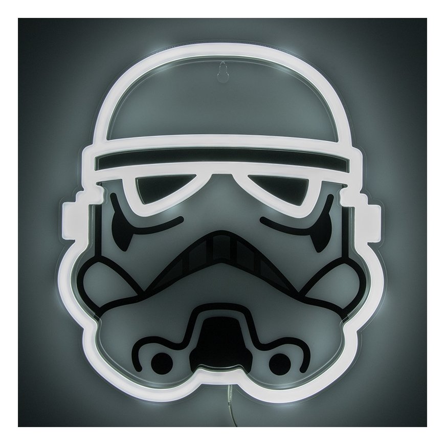Paladone Stormtrooper seinälle asennettava LED-neonvalotampilja – 3
