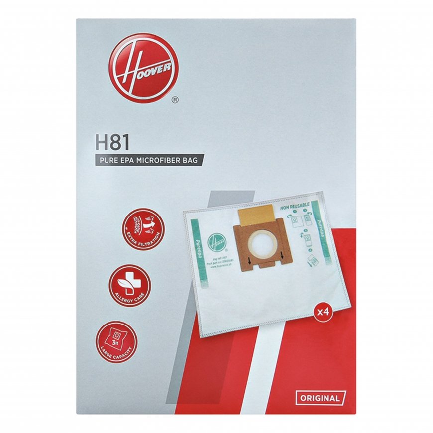 Hoover H81 - Micro Bag Putekļu maiss Cilindra putekļsūcējs – 4
