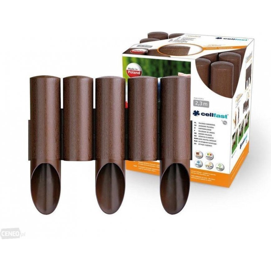 Palisada sodininkystei Cellfast Standard 4 raudona 3 vnt.