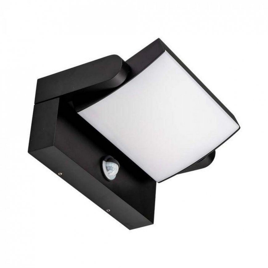 V-tac 17W LED seinavalgus, must, 3000K, IP65 – 2