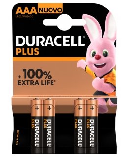 Duracell Plus 100 Vienreizējas lietošanas baterija AAA Sārmaina akumulatoru baterija