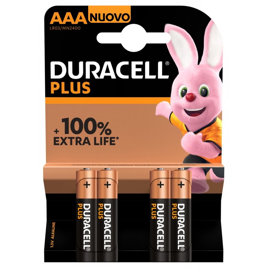 Duracell Plus 100 Vienreizējas lietošanas baterija